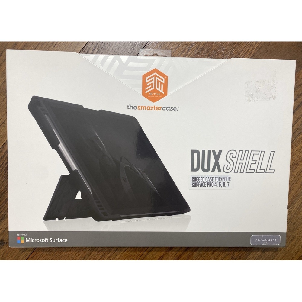 Microsoft STM Dux Shell Case Surface Pro 7 + Pro 4, 5, 6 (stm-222-260L-01) NEW